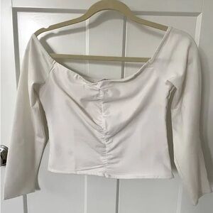 Abercrombie Fitted Off The Shoulder Top